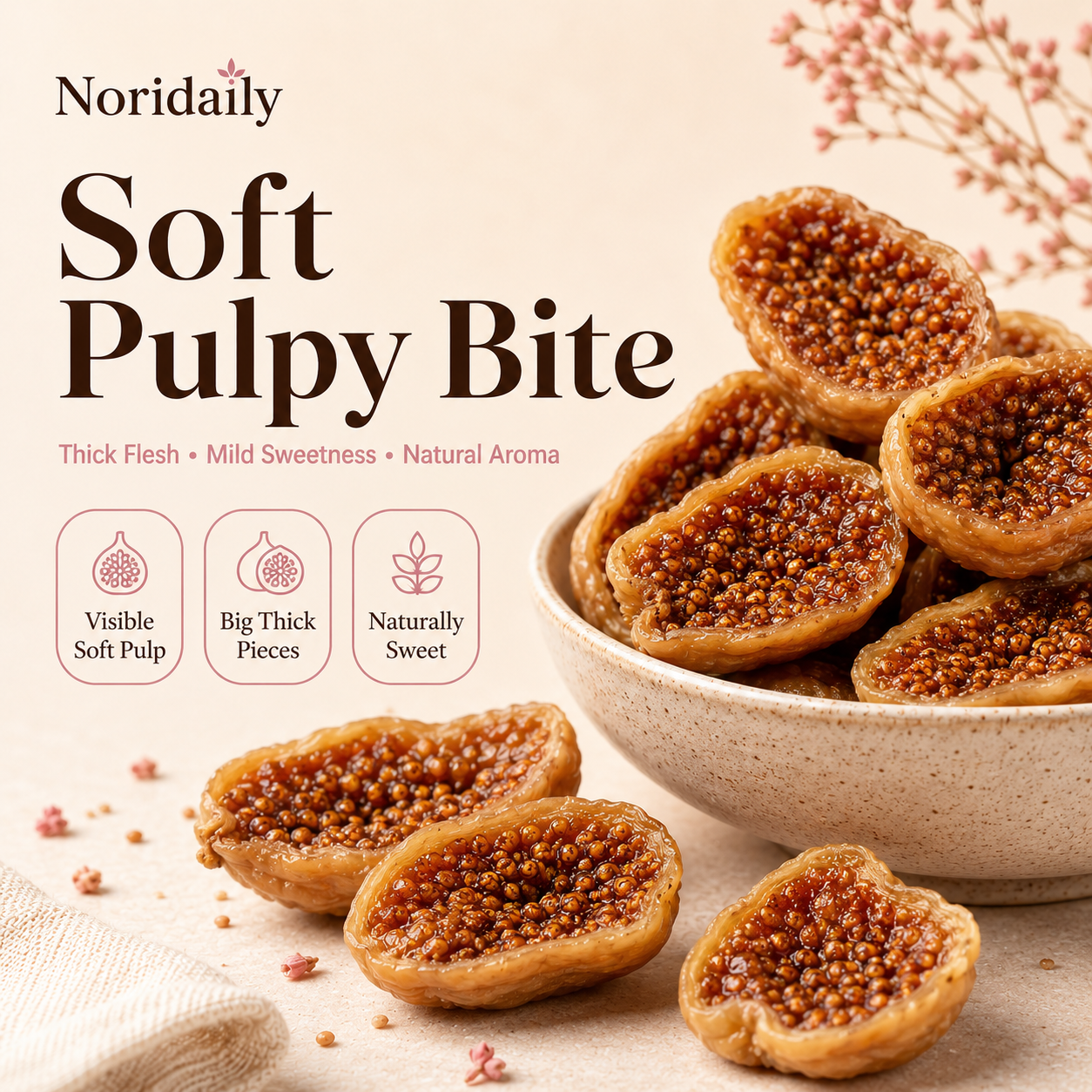 Organic Sun-Dried Whole Figs Premium Natural Sweet Dried Fruit Vegan Healthy Snack-JXX